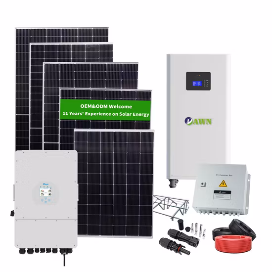 3kw 8kw 16kw 22kw 30kw to 100kw Mono Solar Panel Rooftop Outdoor Mounted PV Bank Power 15kw off Grid Solar System
