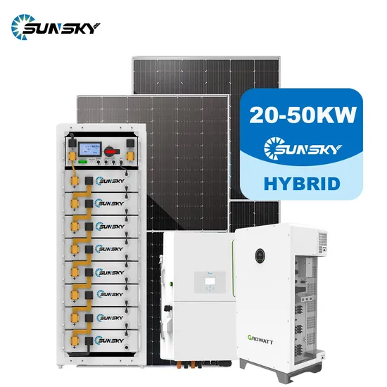 Commercial Solar Power System 30kw 40kw 50kw 20kw Hybrid Solar System with Battery Storage Energy Home Generator Panel Portable PV Power Tracking System 