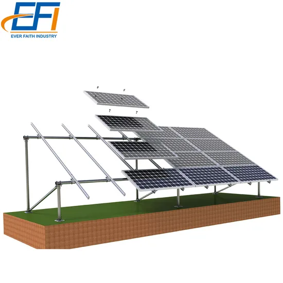 Solar Panel N Ground PV Mounting Racking Bracket Open Support System Guangzhou 500W 