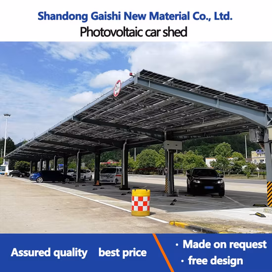 China Supplier Parking Racks Design PV Solar Carport Rack System Solar Carport System