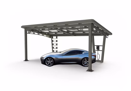 New Design PV Modul Ground Mount Carport Solar Mounting System for Car Parking Mounting System